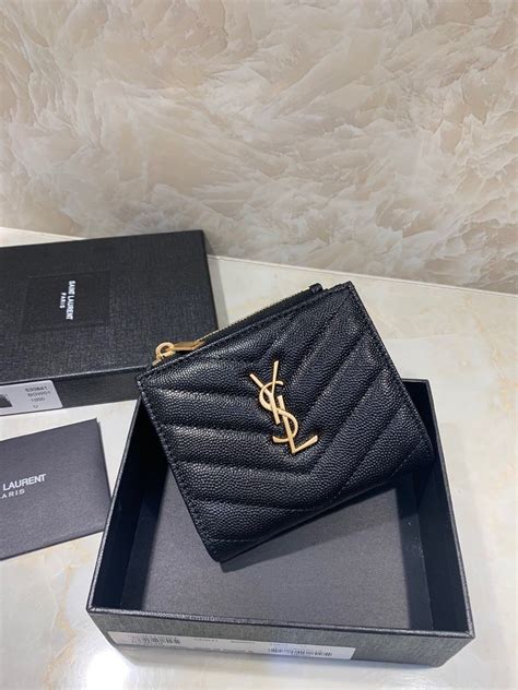 ysl wallet mini